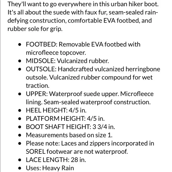 Sorel Youth Out N’ About Conquest Winter Boots - Picture 5 of 7